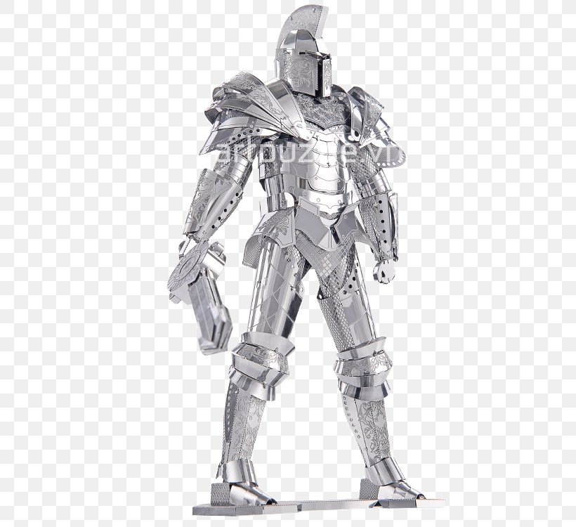 Jigsaw Puzzles Black Knight Puzz 3D Three-dimensional Space, PNG, 750x750px, 3d Computer Graphics, Jigsaw Puzzles, Action Figure, Armour, Black And White Download Free