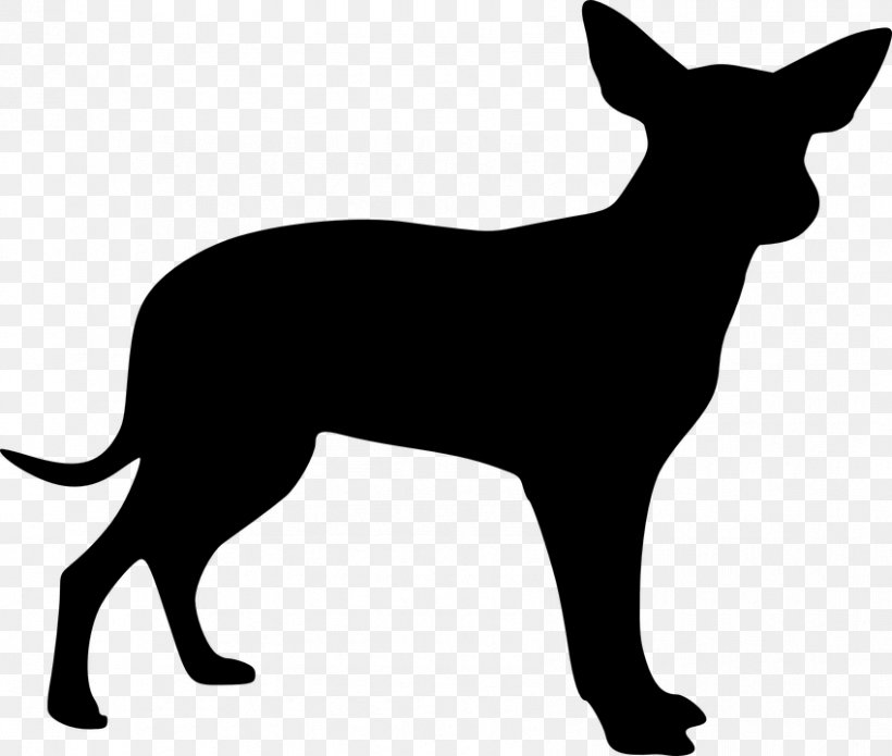 Mexican Hairless Dog Chihuahua Drawing Clip Art, PNG, 849x720px, Mexican Hairless Dog, Black, Black And White, Carnivoran, Chihuahua Download Free