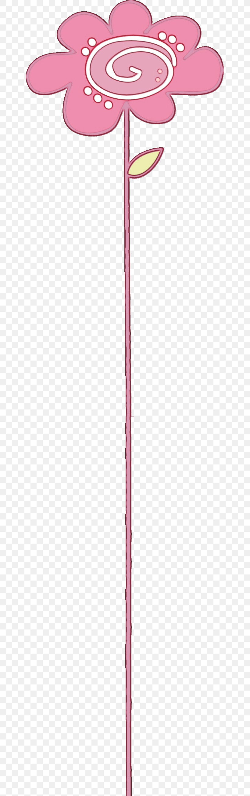 Pink Line, PNG, 649x2605px, Flower Border, Line, Paint, Pink, Watercolor Download Free