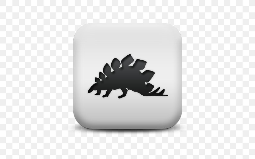 Stegosaurus Tyrannosaurus Silhouette Triceratops Dinosaur, PNG, 512x512px, Stegosaurus, Animal, Decal, Dinosaur, Pterosaurs Download Free
