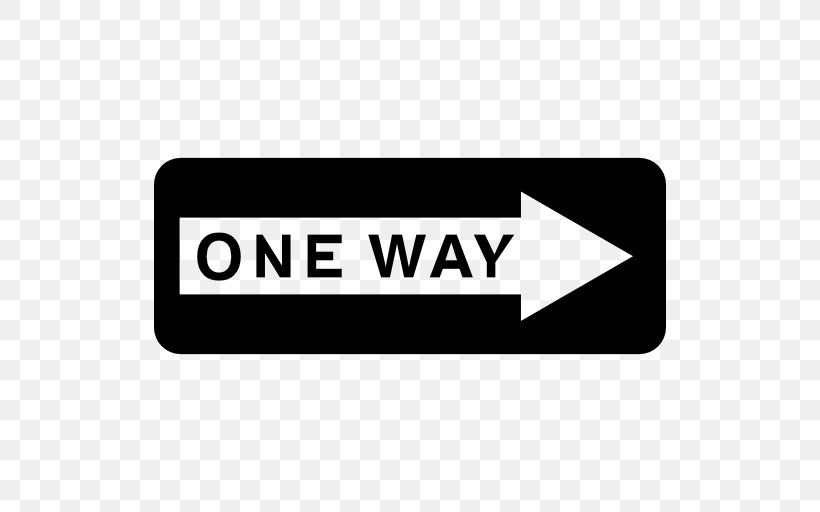 One Way Sign, PNG, 512x512px, Signal, Brand, Label, Logo, Oneway Traffic Download Free