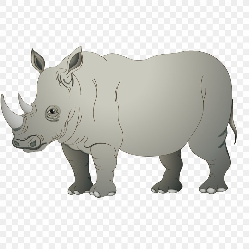 Rhinoceros 3D Cartoon, PNG, 1276x1276px, Rhinoceros, Cartoon, Cattle Like Mammal, Fauna, Grass Download Free