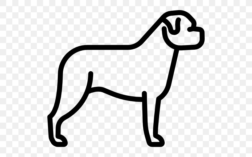 Rottweiler Bullmastiff English Mastiff Miniature Schnauzer Clip Art, PNG, 512x512px, Rottweiler, Animal, Area, Black And White, Breed Download Free
