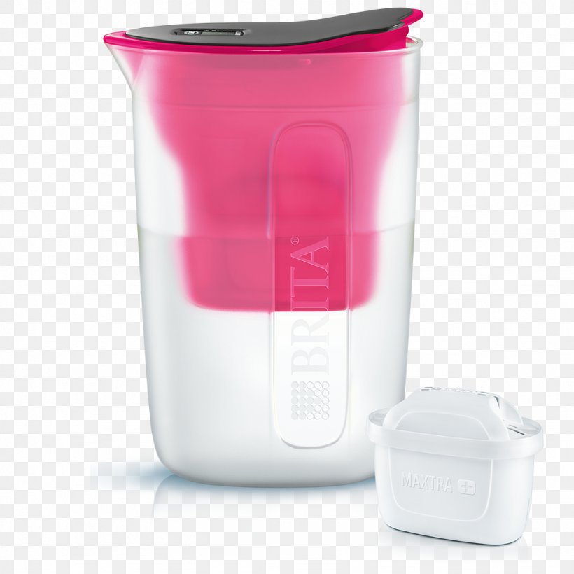 Water Filter Brita GmbH Jug Refrigerator, PNG, 1024x1024px, Water Filter, Brita Gmbh, Carafe, Countertop, Cup Download Free