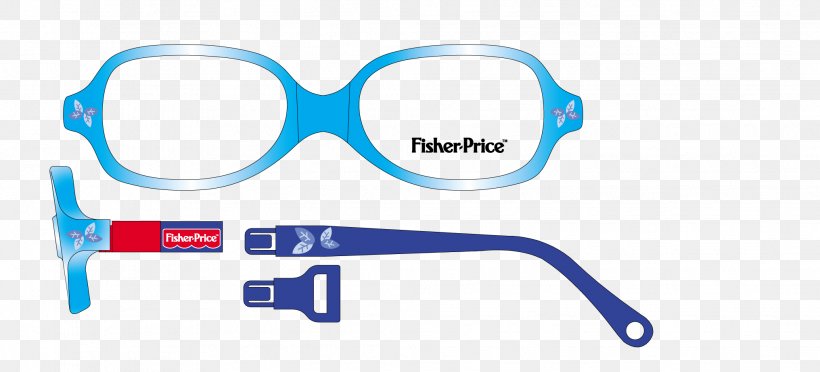 Goggles Fisher-Price Glasses Brand Child, PNG, 2032x924px, Goggles, Aqua, Azure, Blue, Brand Download Free