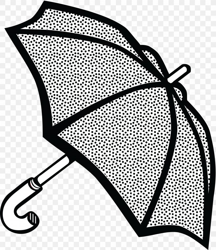 Line Art Umbrella Rain, PNG, 4000x4642px, Line Art, Area, Black And White, Drawing, Fashion Accessory Download Free