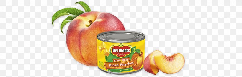 Peach Food Apple Juice Flavor, PNG, 1050x338px, Peach, Apple, Cup, Del Monte Foods, Diet Food Download Free