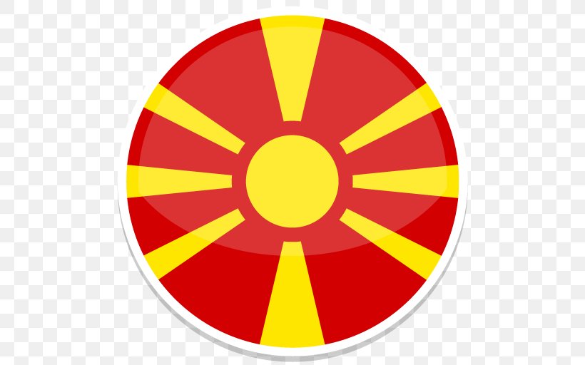 Area Symbol Yellow Clip Art, PNG, 512x512px, Republic Of Macedonia, Area, Flag, Flag Of Serbia, Flag Of The Republic Of Macedonia Download Free