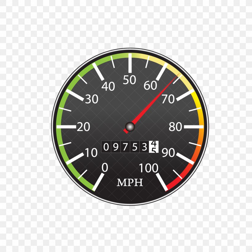 Car Speedometer Euclidean Vector Clip Art, PNG, 1763x1763px, Car, Brand, Dashboard, Gauge, Measuring Instrument Download Free
