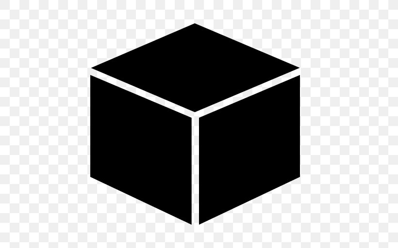 Cube Three-dimensional Space Icon, PNG, 512x512px, Cube, Black, Black And White, Drawing, Face Download Free