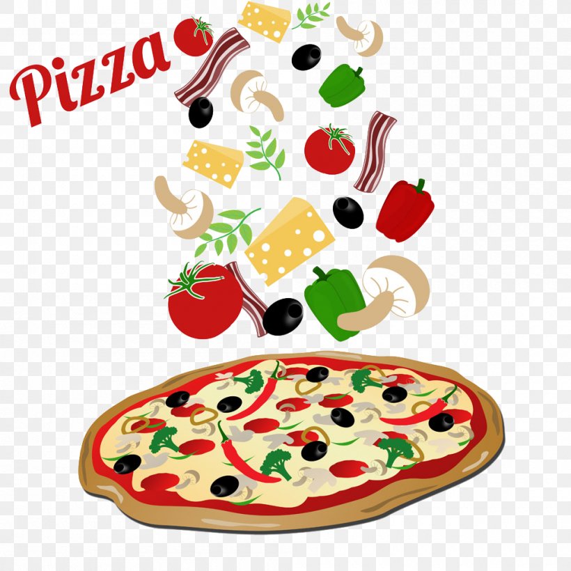 Pizza Pizza Italian Cuisine Pepperoni, PNG, 1000x1000px, Pizza, Bell Pepper, Christmas, Christmas Ornament, Clip Art Download Free