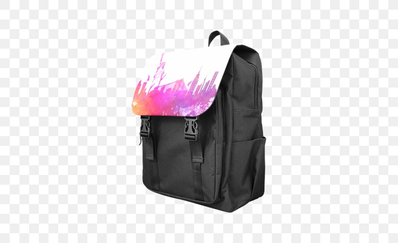 Backpack Black M, PNG, 500x500px, Backpack, Bag, Black, Black M, Magenta Download Free