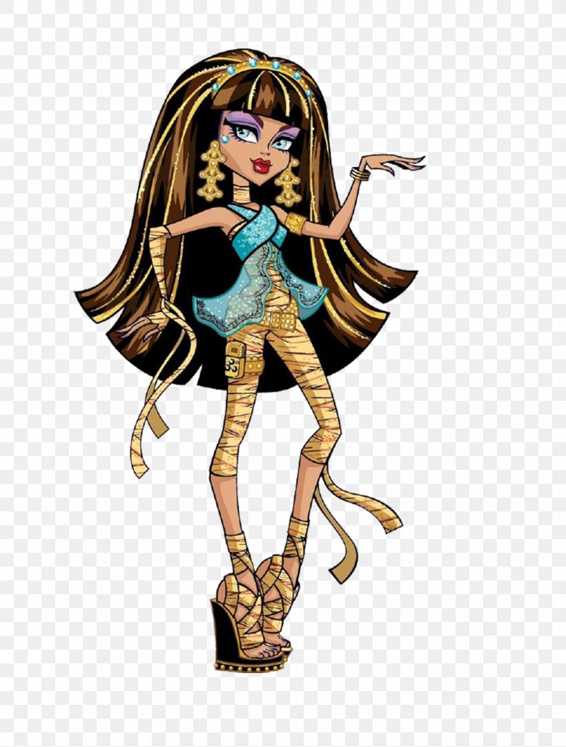 Monster High Nefera De Nile Doll Cleo DeNile Ever After High, PNG, 1027x1354px, Monster High, Art, Barbie, Brown Hair, Cleo Denile Download Free