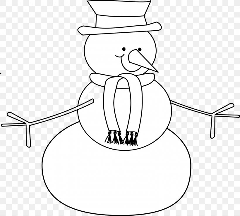 Snowman Line Art Clip Art, PNG, 1600x1446px, Watercolor, Cartoon ...