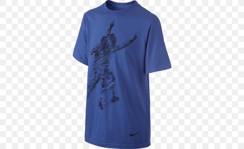 T-shirt Sleeve Dress, PNG, 500x500px, Tshirt, Active Shirt, Blue, Clothing, Cobalt Blue Download Free