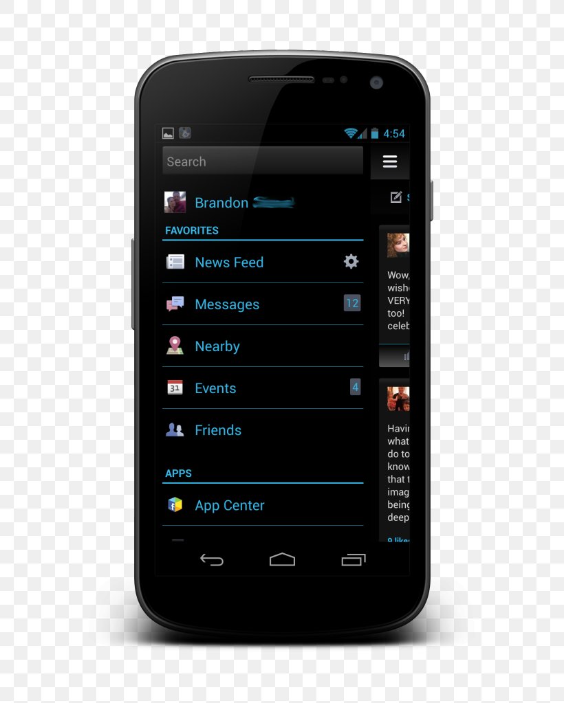 Feature Phone Smartphone Mobile Phones Handheld Devices, PNG, 589x1023px, Feature Phone, Android, Cellular Network, Communication Device, Dropbox Download Free