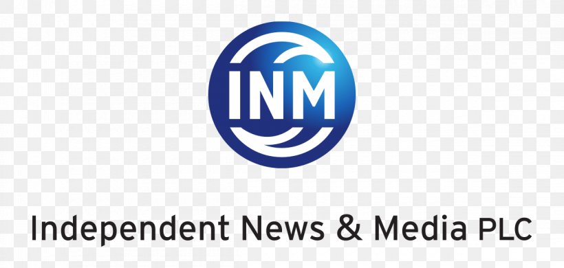 Independent News & Media Logo The Independent Independent Media Support Group Plc Organization, PNG, 1200x572px, Logo, Area, Blue, Brand, Diagram Download Free