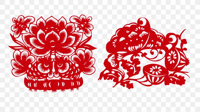 Papercutting Chinese Paper Cutting Clip Art, PNG, 1280x720px, Papercutting, Art, Chinese New Year, Chinese Paper Cutting, Coreldraw Download Free