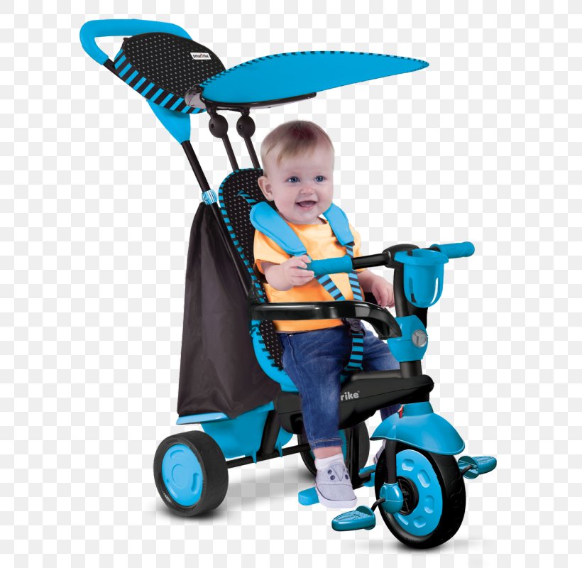 Tricycle Smart-Trike Spark Touch Steering 4-in-1 Smart Trike Spirit Touch Steering 4-in-1 Smart Trike Sport 3-in-1 SmarTrike Glow, PNG, 800x800px, Tricycle, Baby Carriage, Baby Products, Bicycle, Blue Download Free