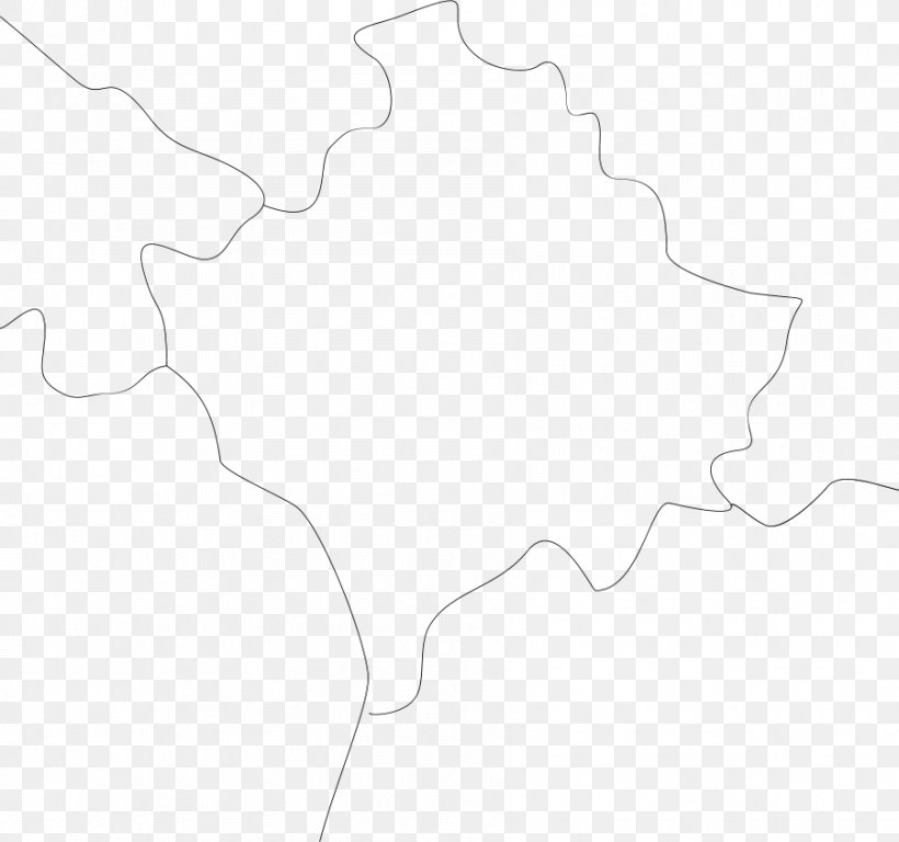 White Line Art Angle Map, PNG, 901x844px, White, Area, Black, Black And White, Leaf Download Free