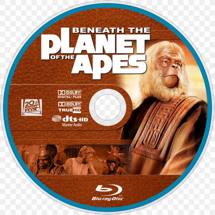 Blu-ray Disc DVD Beneath The Planet Of The Apes Film, PNG, 1000x1000px, Bluray Disc, Andy Serkis, Beneath The Planet Of The Apes, Brand, Dvd Download Free