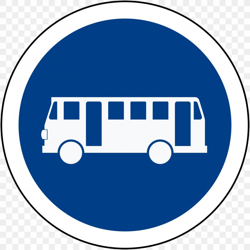 Bus Traffic Sign Voie Réservée ป้ายจราจรประเทศไทย Road, PNG, 3246x3246px, Bus, Area, Brand, Bus Lane, Bus Stop Download Free