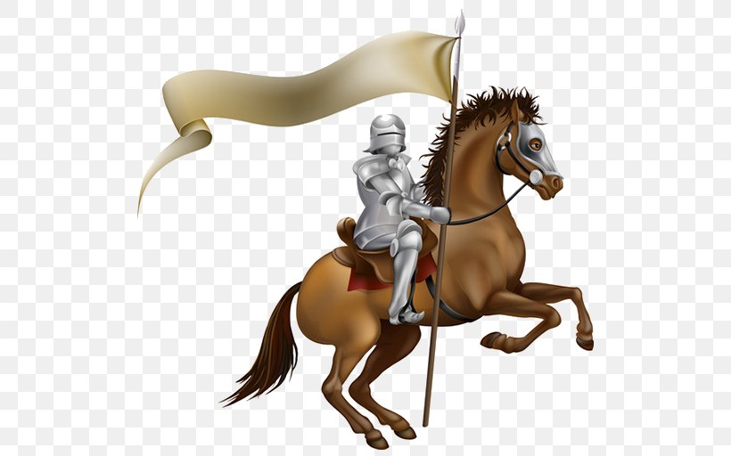 Knight Banner Jousting Lance, PNG, 512x512px, Knight, Animal Figure, Banner, Bridle, Heraldry Download Free