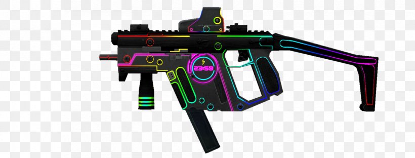 Point Blank KRISS Vector Submachine Gun Weapon Firearm, PNG, 1676x638px, Watercolor, Cartoon, Flower, Frame, Heart Download Free