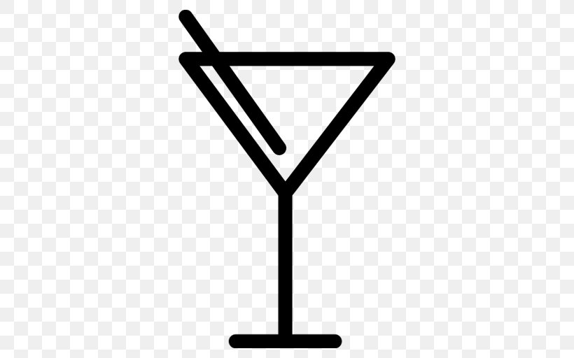 Cocktail Glass Margarita Martini Cocktail Glass, PNG, 512x512px, Cocktail, Alcoholic Drink, Area, Bar, Black And White Download Free