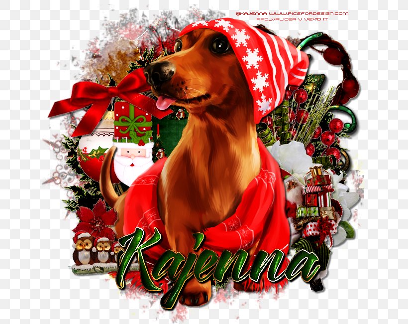 Dog Breed Dachshund Christmas Ornament Puppy, PNG, 650x650px, Dog Breed, Breed, Carnivoran, Christmas, Christmas Decoration Download Free