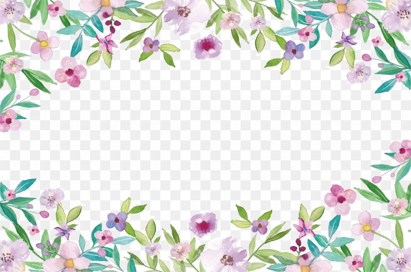 Romantic Lace, PNG, 4410x2923px, Watercolour Flowers, Blossom, Branch, Drawing, Flora Download Free