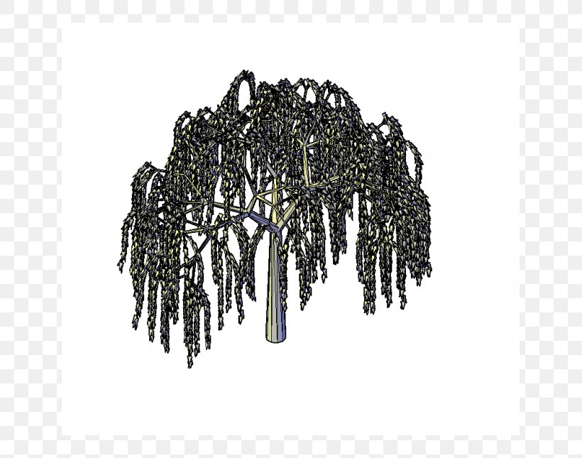 Tree Computer-aided Design .dwg AutoCAD Weeping Willow, PNG, 645x645px, 3d Computer Graphics, 3d Modeling, Tree, Autocad, Autocad Civil 3d Download Free