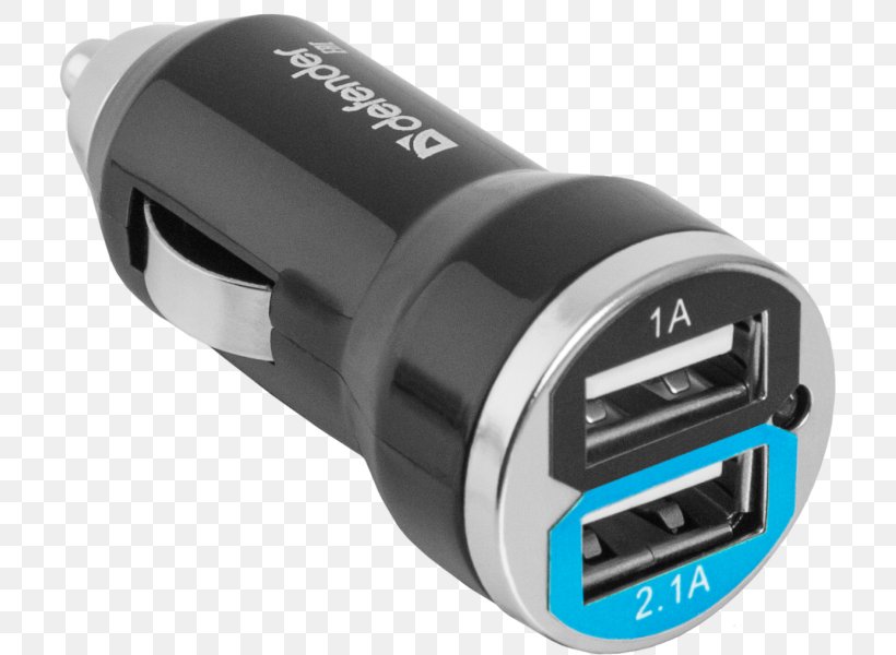 Adapter Battery Charger Car USB Defender, PNG, 711x600px, Adapter, Ac Power Plugs And Sockets, Battery Charger, Cable, Car Download Free