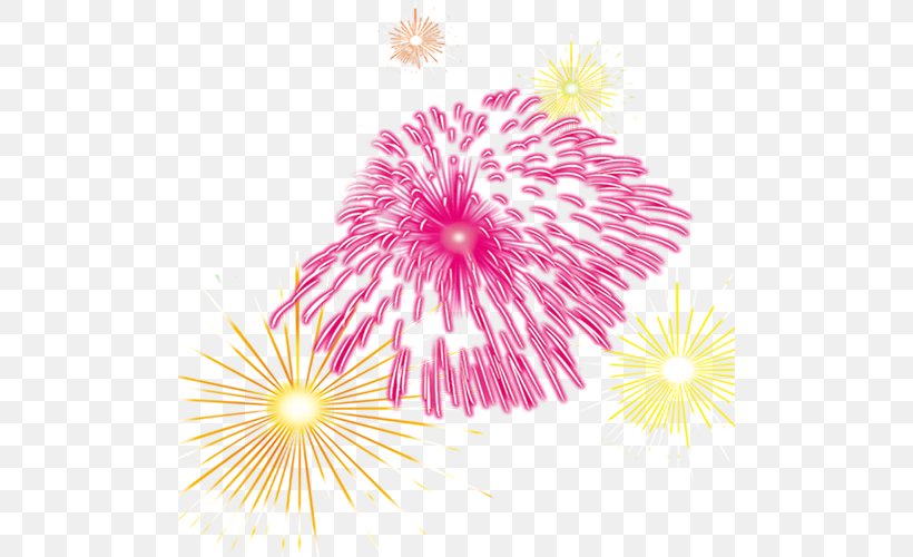 Fireworks Chinese New Year, PNG, 500x500px, Fireworks, Chinese New Year, Chrysanths, Countdown, Dahlia Download Free
