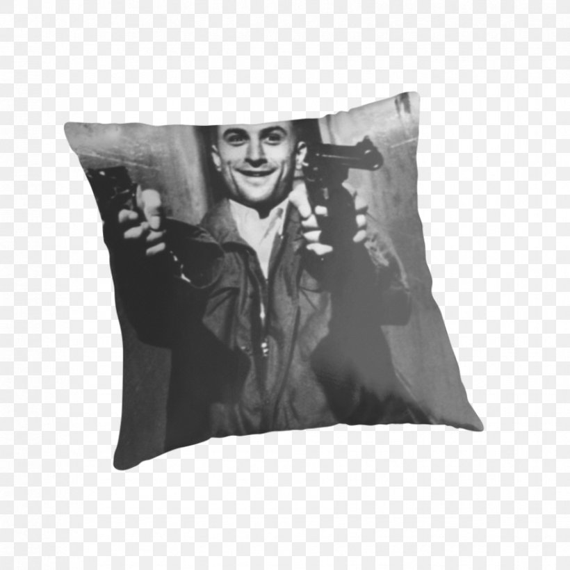 Taxi Driver Robert De Niro Cushion Throw Pillows, PNG, 875x875px, Taxi Driver, Black And White, Com, Cushion, Film Download Free