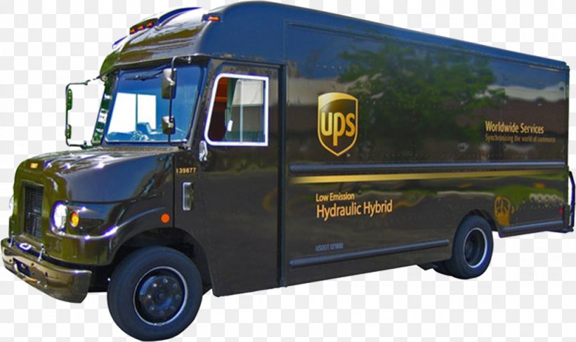 Car United Parcel Service Freight Transport Truck Driver, PNG, 1024x609px, Car, Automotive Exterior, Brand, Commercial Vehicle, Delivery Download Free