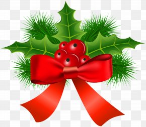 Christmas Holly Clip Art Image​