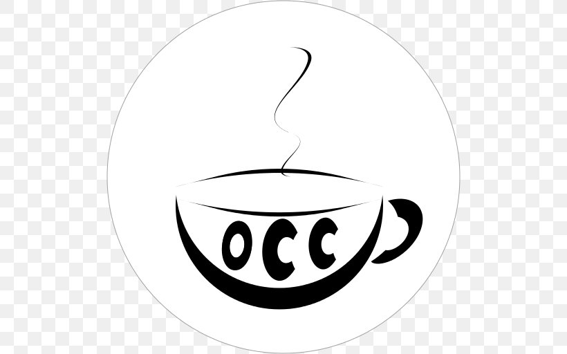 Coffee Cup White Clip Art, PNG, 512x512px, Coffee Cup, Black And White, Cup, Drinkware, Smile Download Free