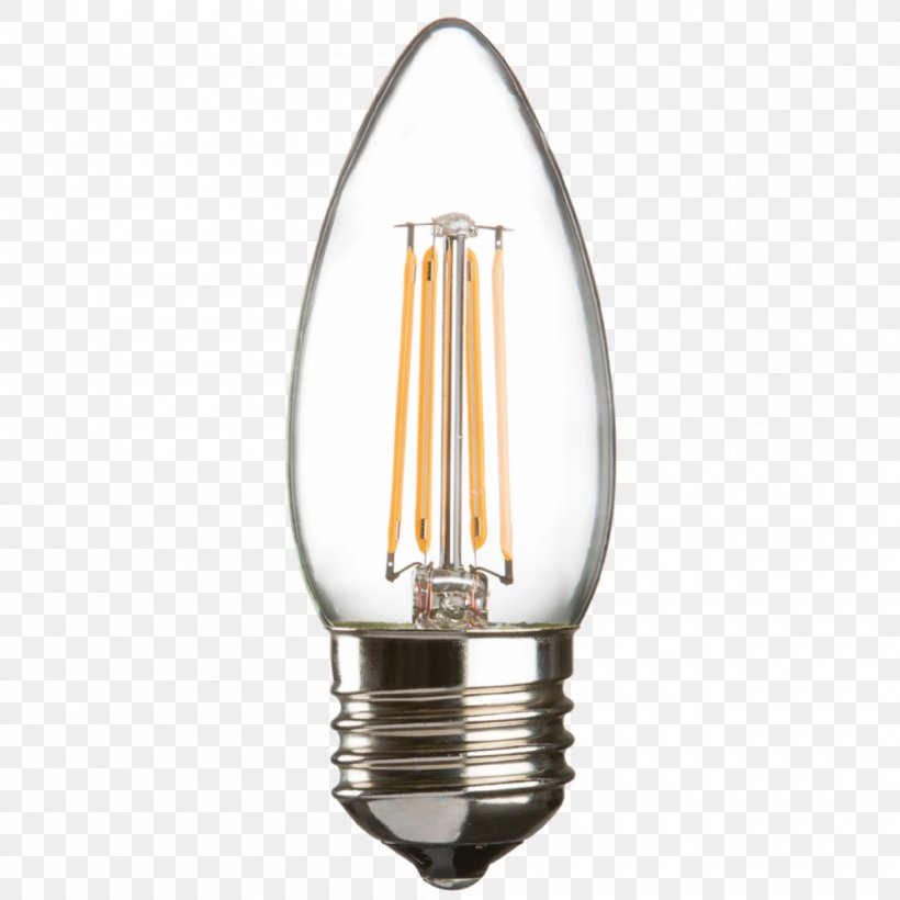 Incandescent Light Bulb LED Lamp Edison Screw LED Filament, PNG, 1000x1000px, Light, Bayonet Mount, Bipin Lamp Base, Candle, Edison Screw Download Free