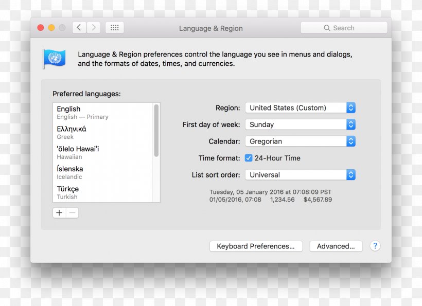 Mac Mini MacOS Language System Preferences, PNG, 1560x1132px, Mac Mini, Apple, Area, Brand, Carbonite Download Free