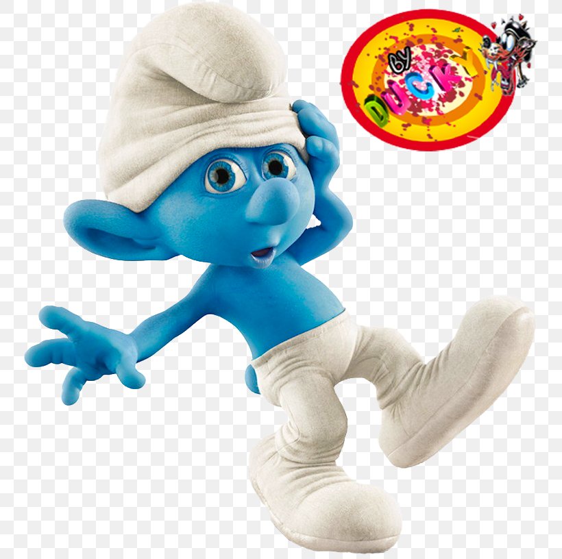 Smurfette Papa Smurf Gargamel Clumsy Smurf Gutsy Smurf, PNG, 751x816px, Smurfette, Animated Film, Baby Toys, Clumsy Smurf, Comics Download Free