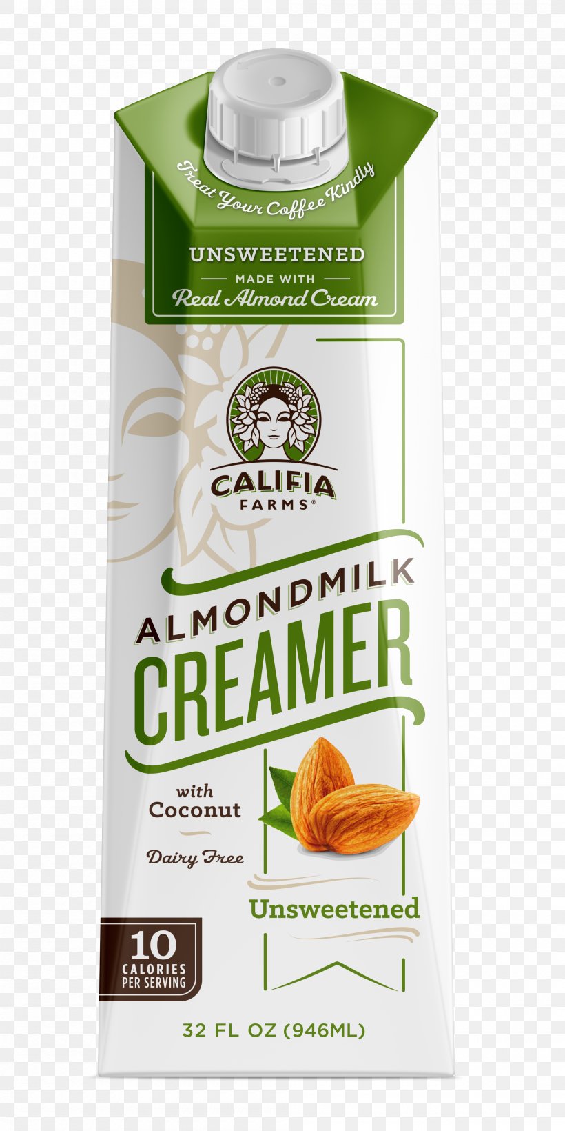 Almond Milk Coffee Milk Substitute Cream, PNG, 2000x4000px, Almond Milk, Almond, Coconut, Coffee, Cream Download Free