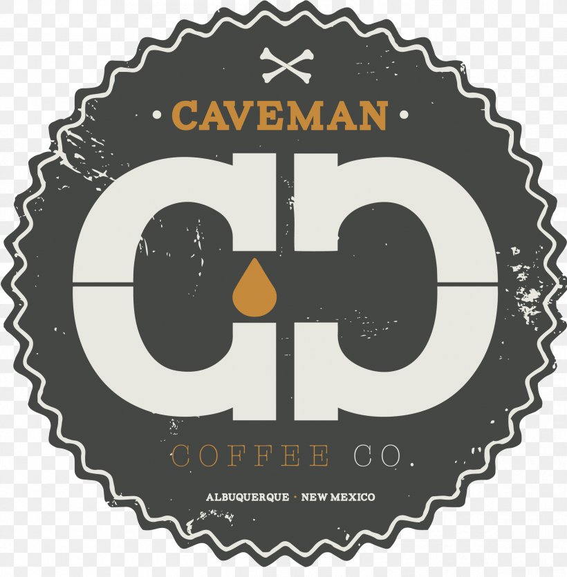 Caveman Coffee Cave & Lounge Cafe Single-origin Coffee Specialty Coffee, PNG, 2333x2377px, Coffee, Albuquerque, Brand, Brewed Coffee, Cafe Download Free