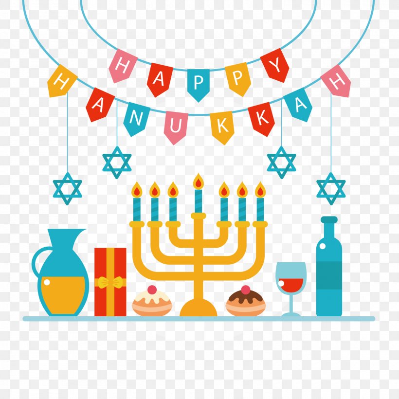 Hanukkah Euclidean Vector Candle, PNG, 1500x1500px, Hanukkah, Area, Candelabra, Candle, Drawing Download Free