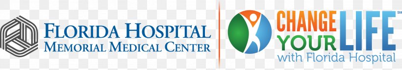 Logo Florida Hospital Memorial Medical Center Brand, PNG, 2614x458px, Logo, Banner, Bottle, Brand, Capri Download Free