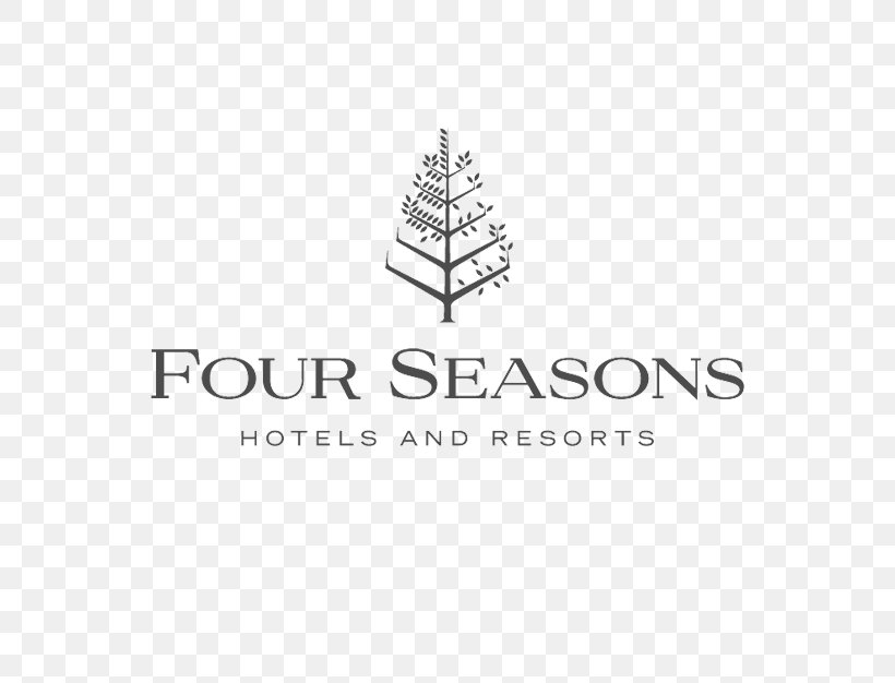 Four Seasons Hotels And Resorts Accommodation Four Seasons Hotel George V, Paris, PNG, 626x626px, Four Seasons Hotels And Resorts, Accommodation, Black And White, Brand, Business Download Free