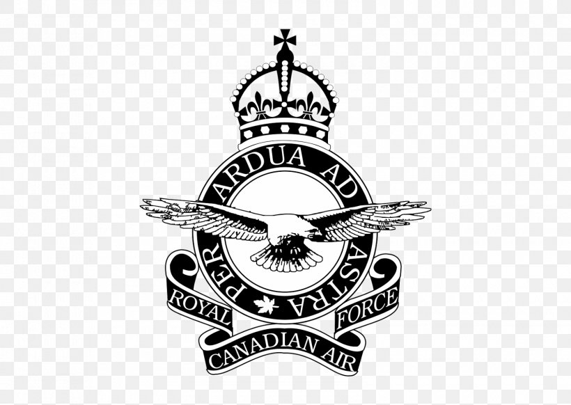 Royal Canadian Air Force Canada Royal Air Force, PNG, 1600x1136px, Royal Canadian Air Force, Air Force, Badge, Black And White, Brand Download Free
