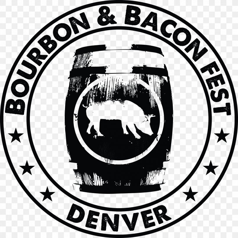 Bourbon & Bacon Fest Bourbon Whiskey Seattle Design Center Events, PNG, 2317x2317px, Bourbon Whiskey, Area, Bacon, Badge, Beer Festival Download Free