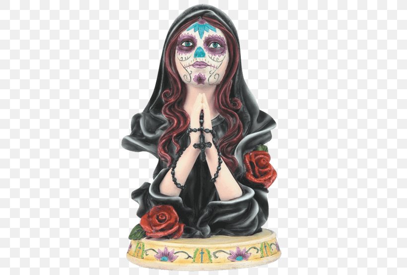 La Calavera Catrina Figurine Rosary Prayer, PNG, 555x555px, Calavera, Day Of The Dead, Death, Doll, Figurine Download Free
