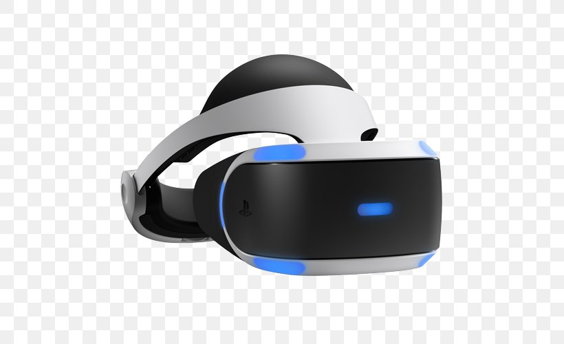 PlayStation VR PlayStation Camera Virtual Reality Headset PlayStation 4, PNG, 500x500px, Playstation Vr, Audio, Audio Equipment, Camera, Electronic Device Download Free